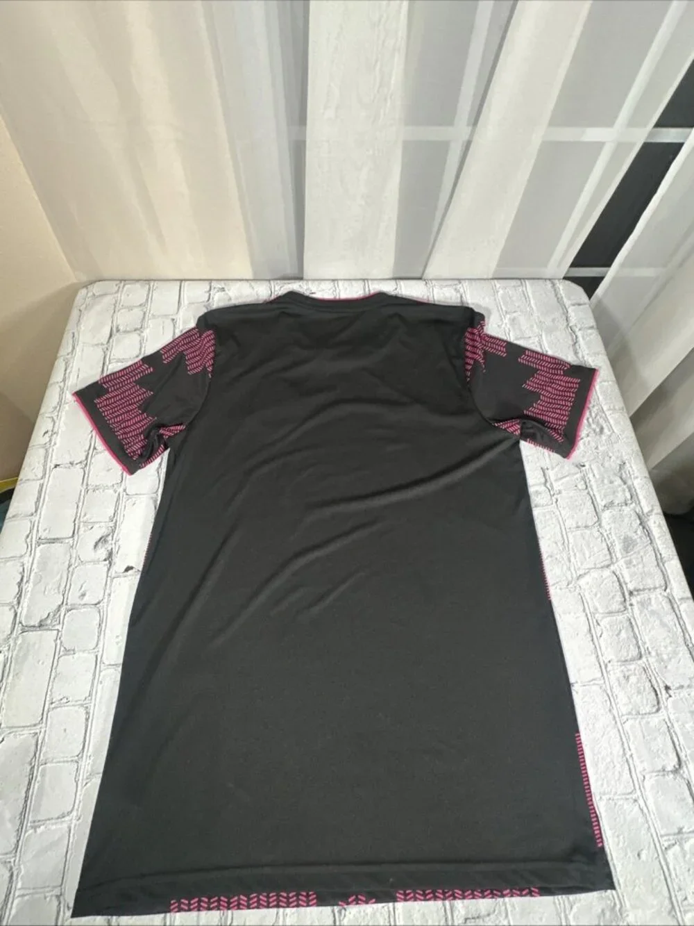 Adidas Mexico National Team Kit 2020/21 Home Black/Pink Jersey Men's Size Medium